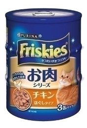 フリスキー 缶 チキンほぐしタイプ 155g×3缶