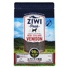 ZiwiPeak エアドライ・ドッグフード ベニソン (鹿肉) 1kg