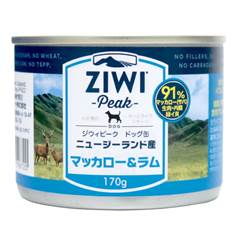 ZiwiPeak ドッグ缶 ニュージーランドマッカロー&ラム 170g