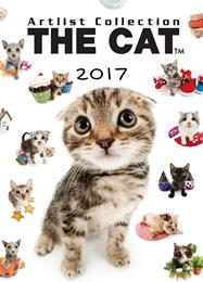 THE CAT 卓上カレンダー 2017
