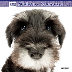 THE DOG 2018年カレンダー ミニチュア・シュナウザー
