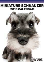THE DOG 2018年卓上カレンダー ミニチュア・シュナウザー