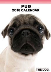 THE DOG 2018年卓上カレンダー パグ