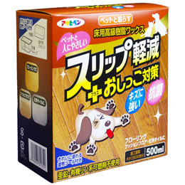 アサヒペン ペットと暮らす 床用高級樹脂ワックス 500ml