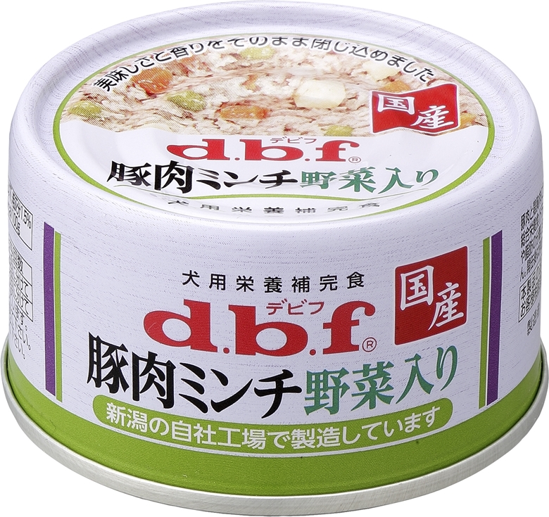 デビフ 豚肉ミンチ 野菜入り 65g×3缶