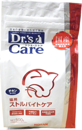 ドクターズケア 猫用 ストルバイトケア チキンテイスト 500g