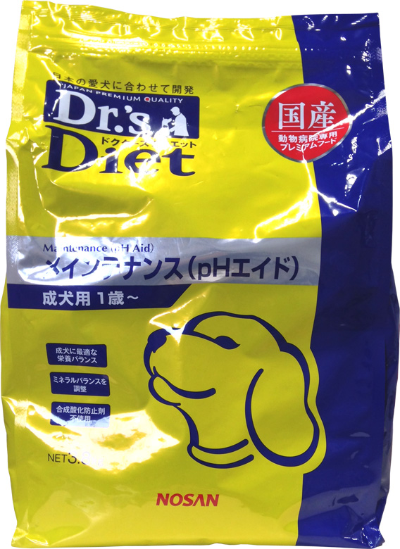 ドクターズダイエット メインテナンス(pHエイド) 成犬用 3.8kg