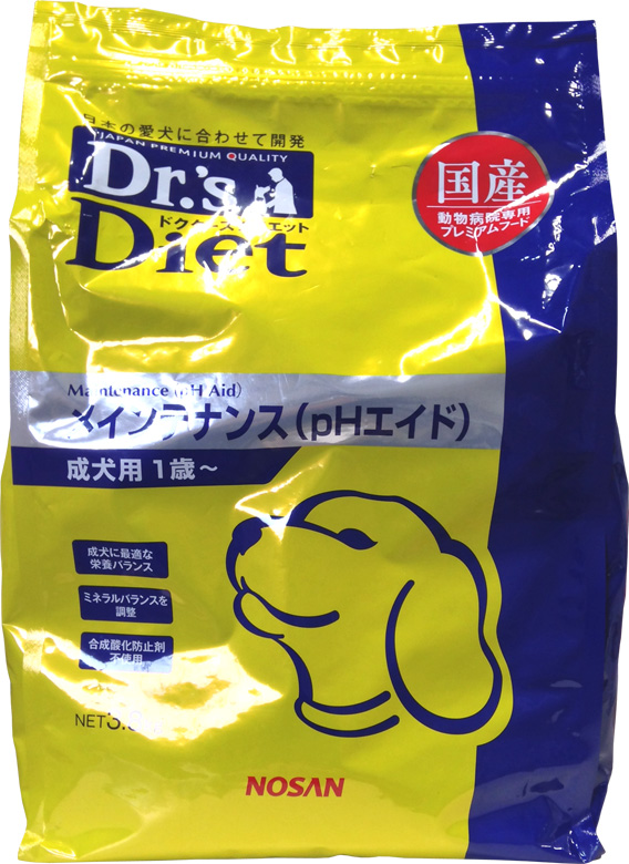 ドクターズダイエット メインテナンス Phエイド 成犬用 3 8kg 犬 通販