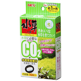 GEX 水草一番 CO2ブロック 10錠入