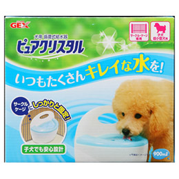 GEX ピュアクリスタル サークル・ケージ 子犬用 900ml