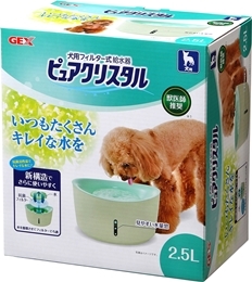 GEX ピュアクリスタル 犬用・多頭飼育用 2.5L