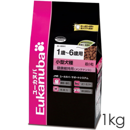 ユーカヌバ 健康維持用メンテナンス 小型犬種(超小粒) 1kg