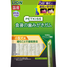 PETKISS 食後の歯みがきガム 小型犬用 7本入り