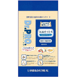 ドクタープロ ラム&オートミール 高齢犬・体重管理用 800g