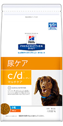 プリスクリプションダイエット c/d マルチケア 尿ケア ドライ 犬用 7.5kg