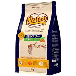 ニュートロ ナチュラルチョイス キャット 穀物フリー アダルト サーモン 2kg