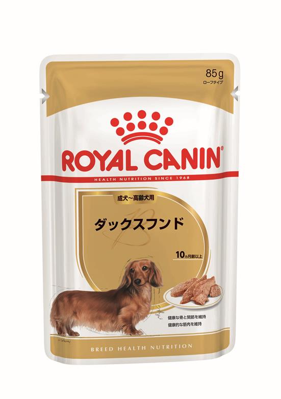 ロイヤルカナン ダックスフンド ウェット 成犬-高齢犬用 85g×12袋