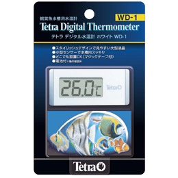 テトラ デジタル水温計 ホワイト WD-1
