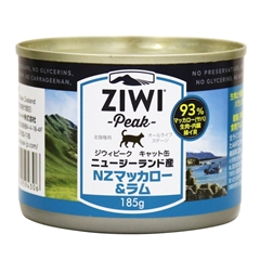 ZiwiPeak キャット缶 ニュージーランドマッカロー&ラム 185g×12缶