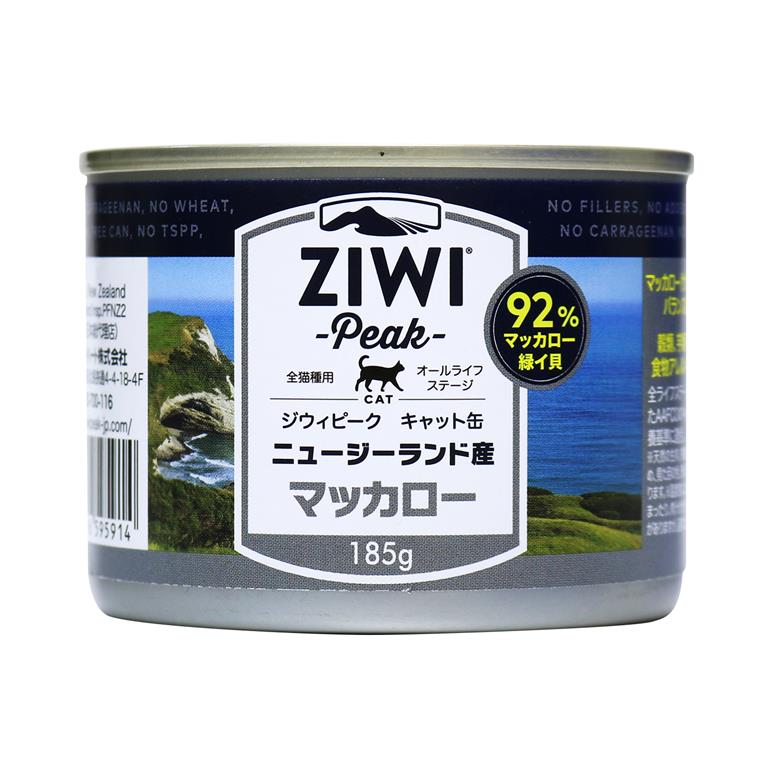 ZiwiPeak キャット缶 マッカロー 185g×12缶