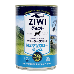 ZiwiPeak ドッグ缶 ニュージーランドマッカロー&ラム 390g