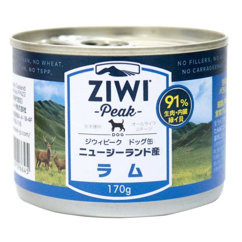 ZiwiPeak ドッグ缶 ラム 170g